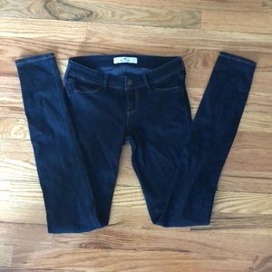Hollister Jeans, Dark Blue, 0 long